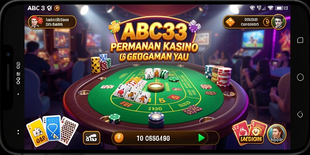 Tampilan permainan Kasino yang menarik dan interaktif di ABC33.