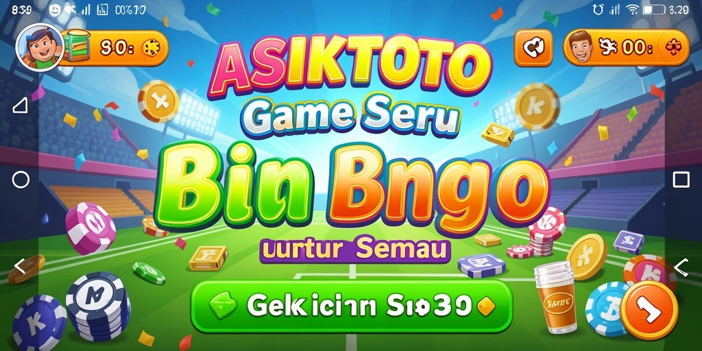 Screenshot gameplay ASIKTOTO menampilkan aksi seru Bingo.