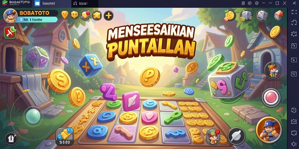 Tangkapan layar gameplay BOBATOTO dengan puzzle yang menarik dan interaktif.