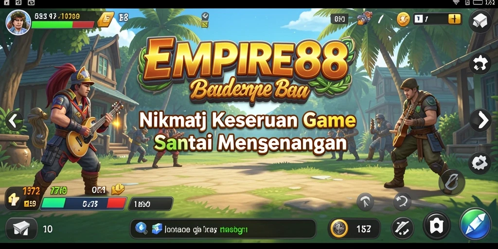Screenshot gameplay EMPIRE88 menampilkan suasana bermain yang ceria dan menghibur.
