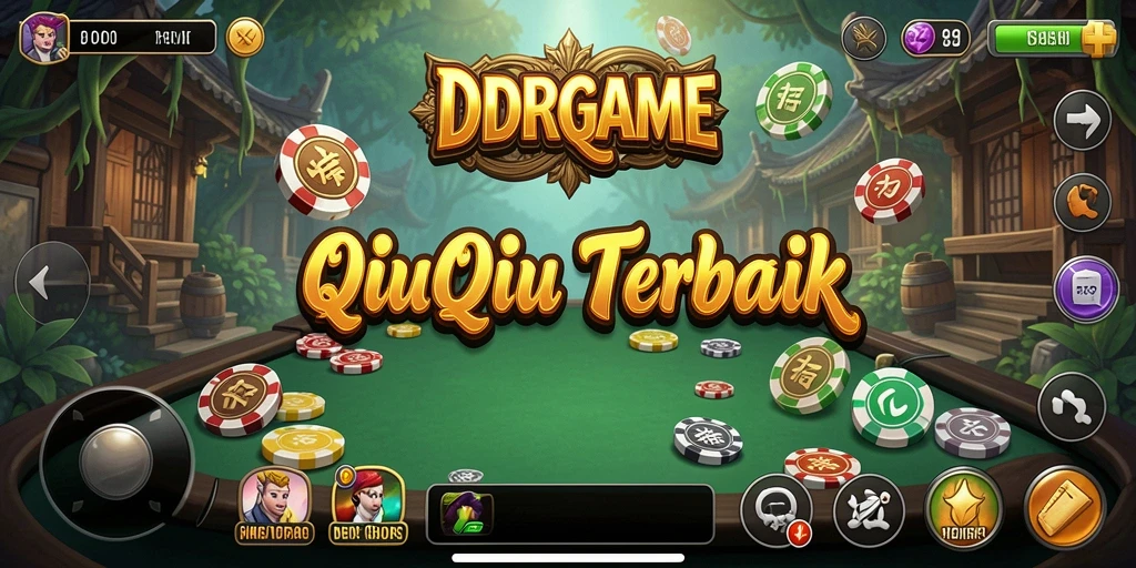 Screenshot gameplay QiuQiu yang penuh aksi dan strategi.