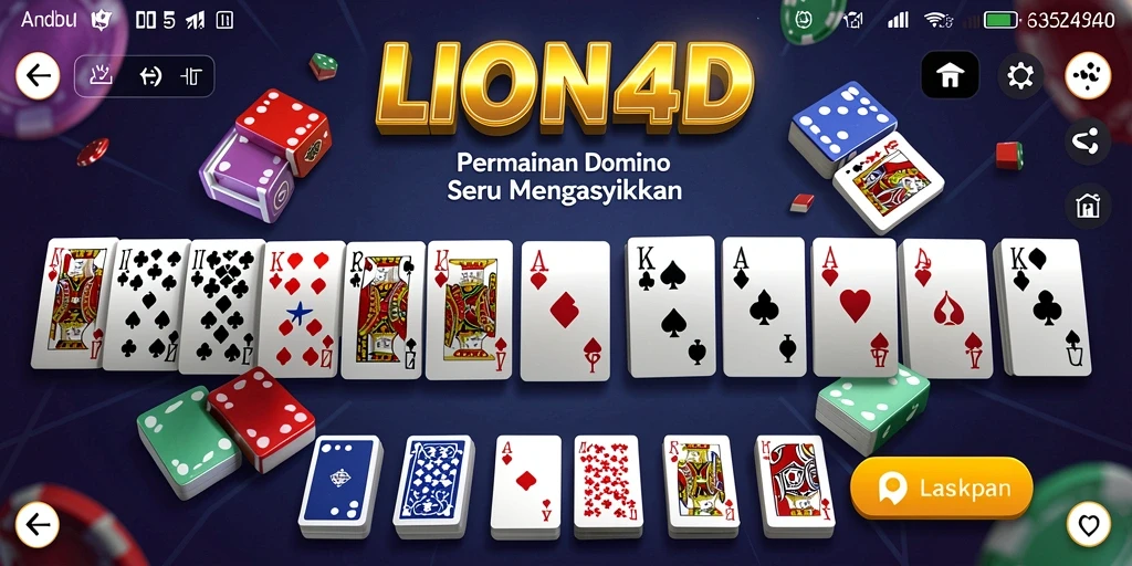Tampilan gameplay seru LION4D yang penuh strategi.
