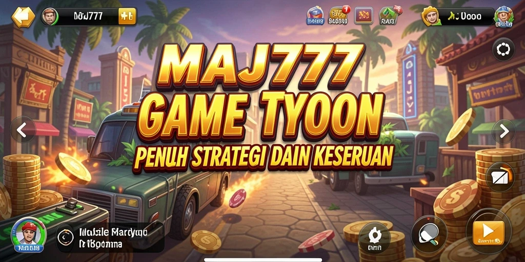 Tampilan gameplay MAJ777 dengan grafik yang menawan dan desain interaktif.