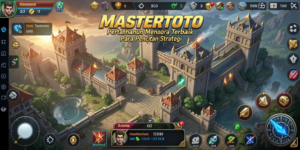 Gameplay seru MASTERTOTO dalam aksi Tower Defense.