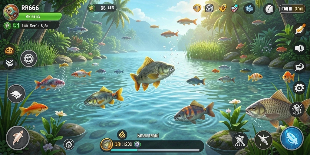 Tangkapan ikan besar yang berhasil di dalam game RR666.