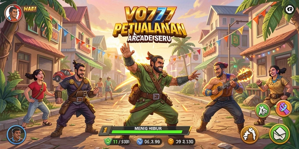 Tampilan gameplay menarik dari VO777 dengan tantangan seru.